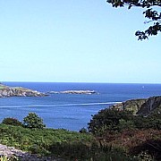 View from Atlantic House B+B, Castletownshend